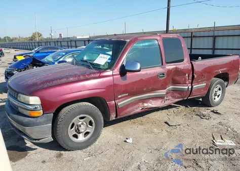 2002 Chevrolet Silverado 1500 Ls z USA, uszkodzony, nr VIN 2GCEC19V421231993